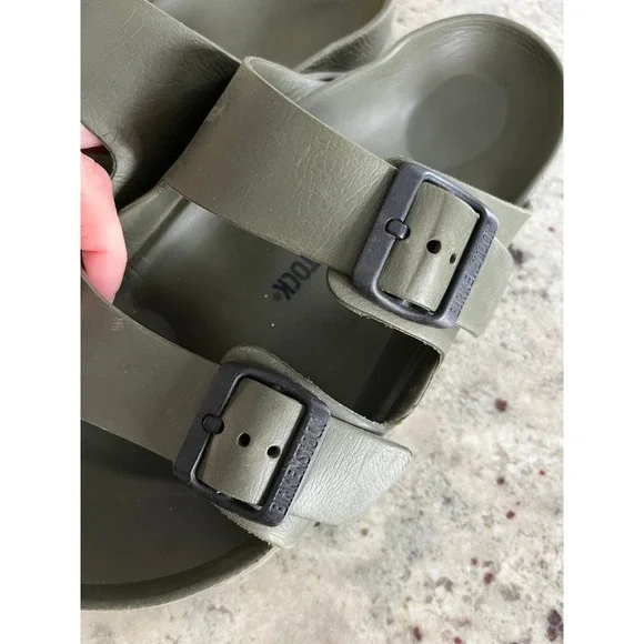 Birkenstock Olive Green Sandals - Picture 5 of 5